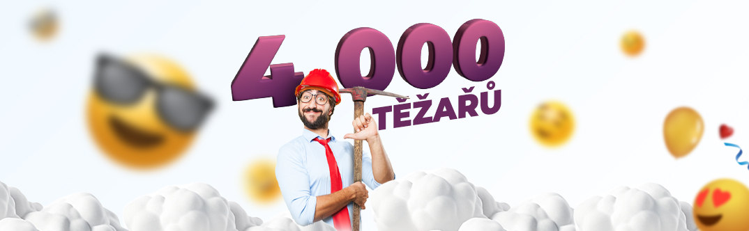 Ani ne 8 měsíců a už je nás v partě 4000 těžařů. A rosteme dál!